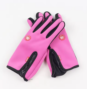 Ultra-Thin Thermal Gloves - Unisex Touch Screen Winter Fleece Gloves