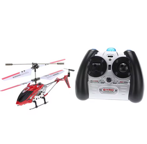 Crimson Unbreakable Mini Rc Helicopter With Gyro