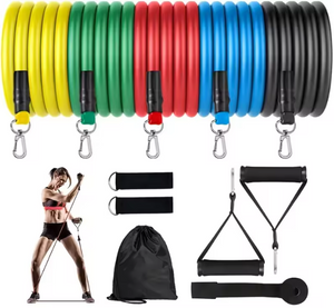 Fitness Resistance Band Set - Best At Home Gym