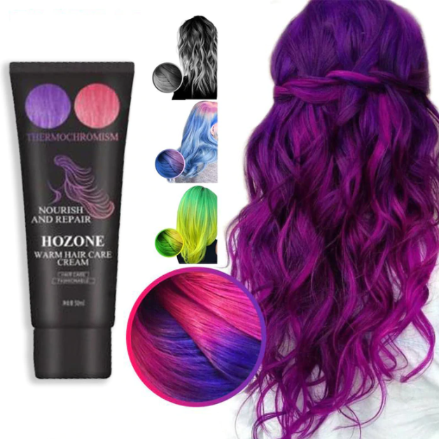 Thermochromic Color Changing Hair Dye