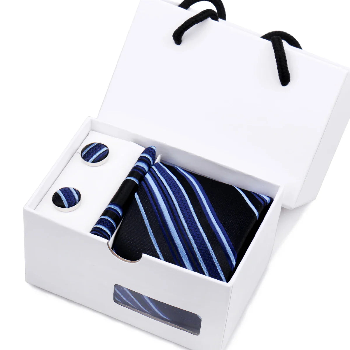 Mens Paisley Tie Gift Set With Box Valentines Gifts For Him