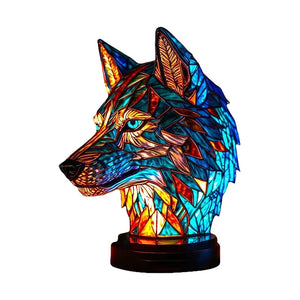 3D Resin Animal Table Lamp Home Decor Light