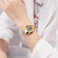 Aura Two Tone Stainless Steel Quartz Watch 32Mm