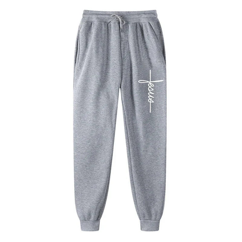 Autumn Winter Sweatpants with Breathable Fabric