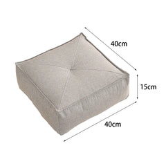 Japanese Meditation Floor Cushion Comfortable Square Seat