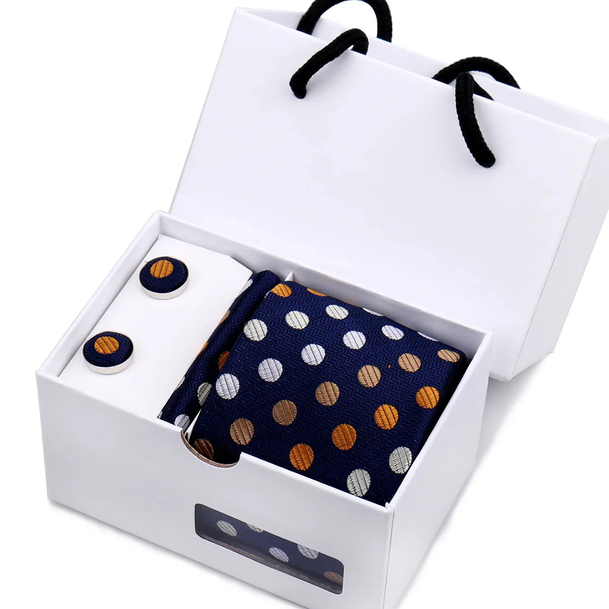 Mens Paisley Tie Gift Set With Box Valentines Gifts For Him