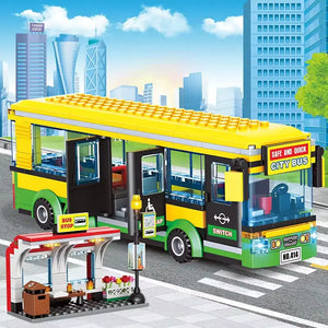 416 Pcs City Bus Block Set Fun Toy For Kids