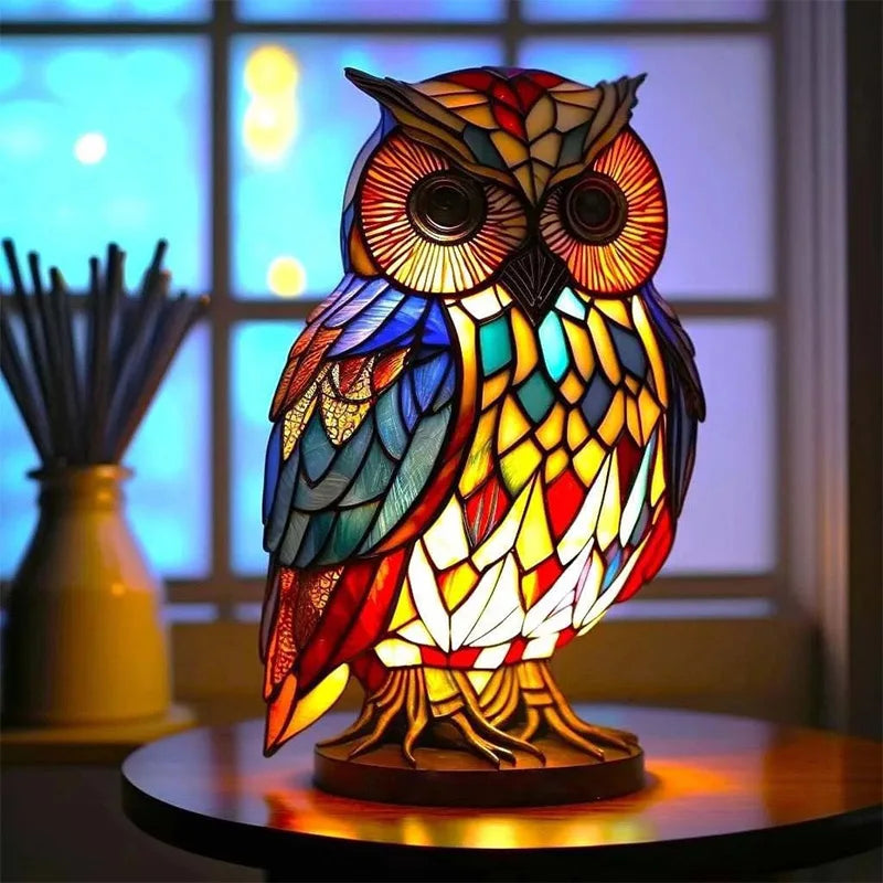 3D Resin Animal Table Lamp Home Decor Light