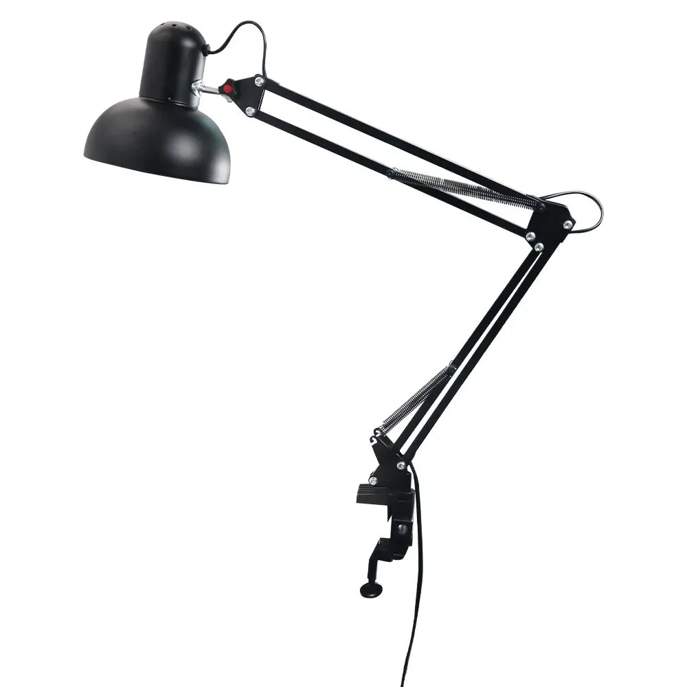 Adjustable Swing Arm Desk Lamp with Clamp Mount