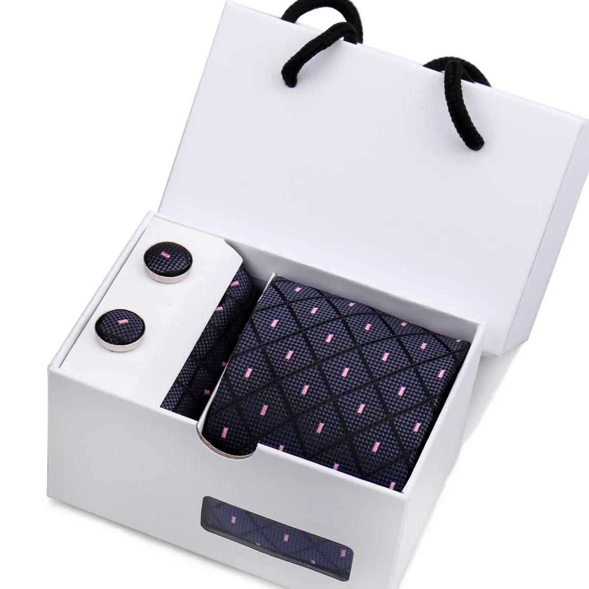 Mens Paisley Tie Gift Set With Box Valentines Gifts For Him