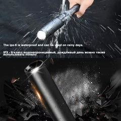 Baseball Bat LED Flashlight Torch Waterproof Aluminum