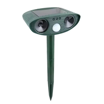 Solar Power Ultrasonic Animal Pest Repeller Infrared Sensor Waterproof Animal Deterrent 8142396260552-al