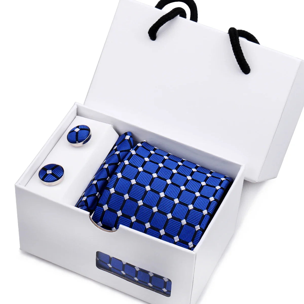 Mens Paisley Tie Gift Set With Box Valentines Gifts For Him