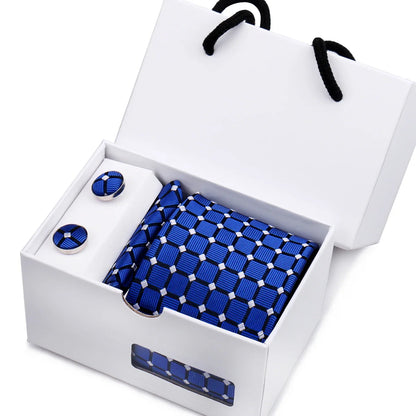 Mens Paisley Tie Gift Set With Box Valentines Gifts For Him