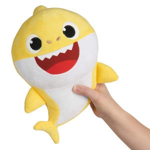 32 Cm Baby Shark With Cartoon Music Plush Toy