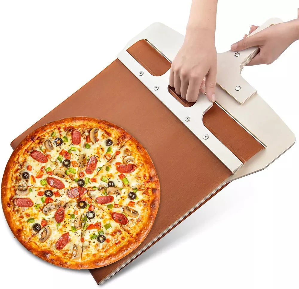 Wooden Pizza Peel With Handle For Baking Homemade Pizza