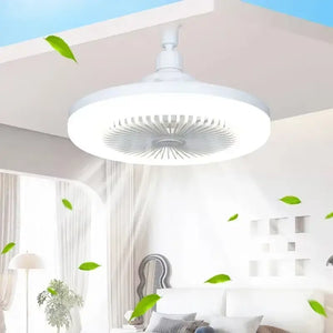 Smart Ceiling Fan With Led Light