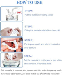 Adjustable Snap-On Denture Fit Kit