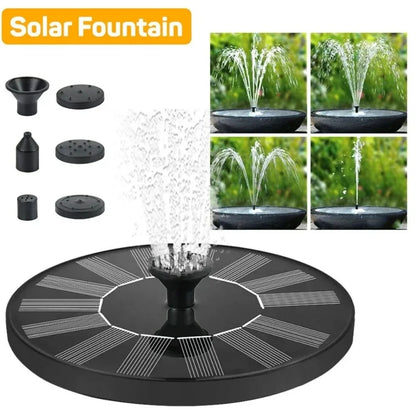 Springwave Bird Bath Solar Fountain