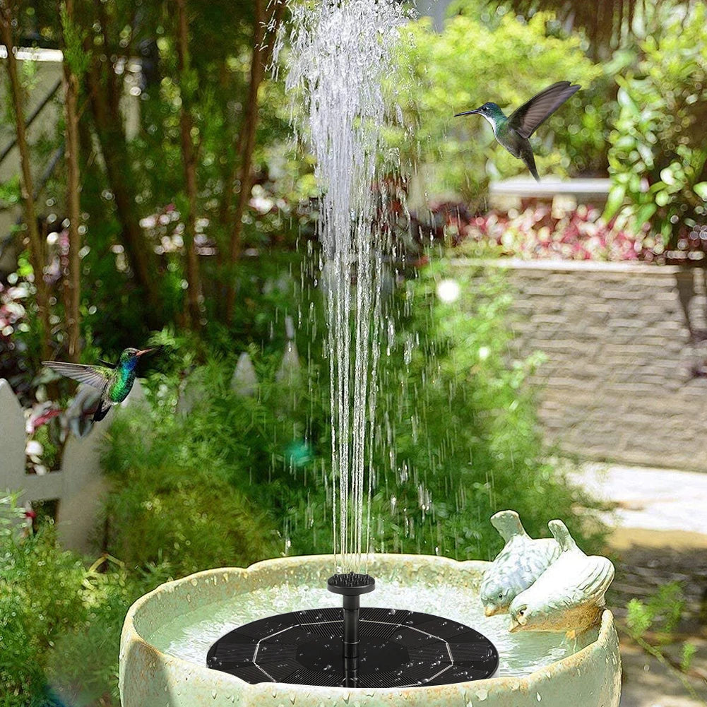 Springwave Bird Bath Solar Fountain