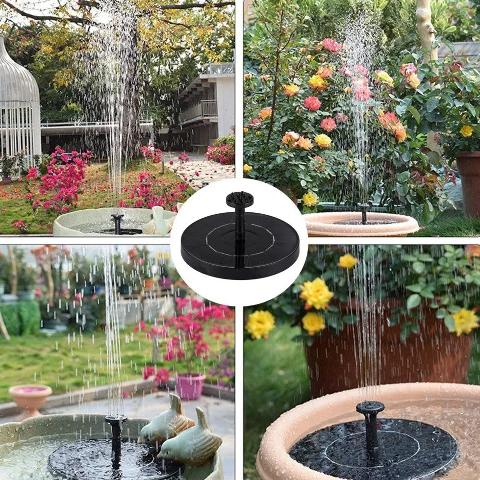 Springwave Bird Bath Solar Fountain