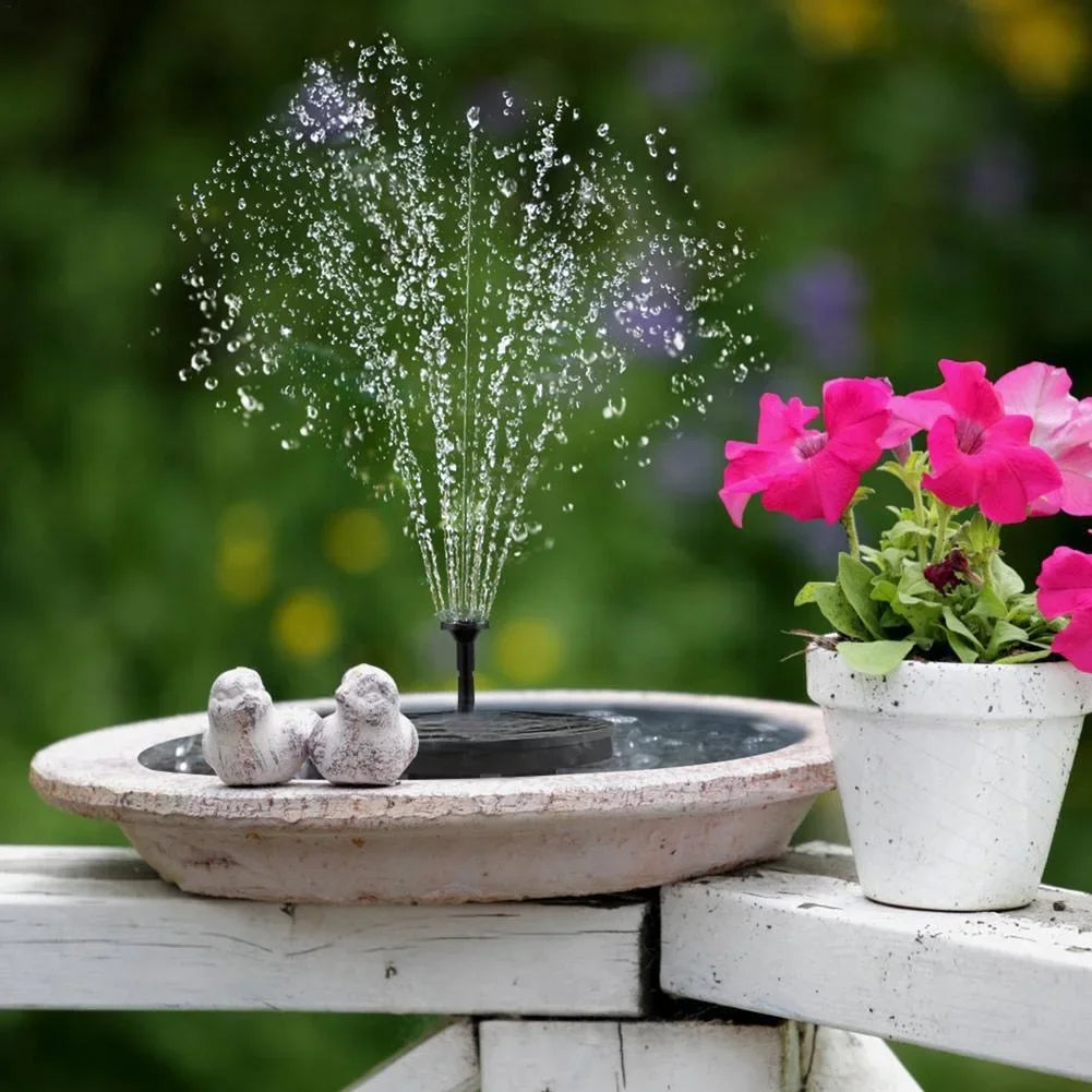 Springwave Bird Bath Solar Fountain