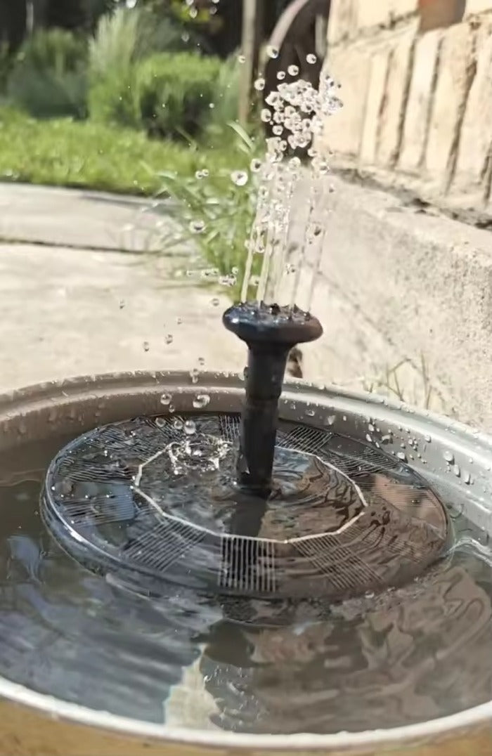 Springwave Bird Bath Solar Fountain