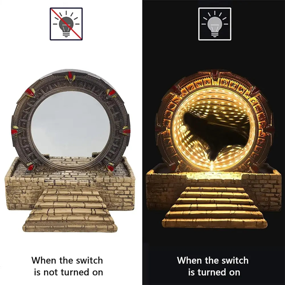 Stargate Luminous Resin Creative Ornament