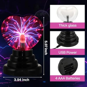 Tesla Coil Light Show Plasma Heart Ball