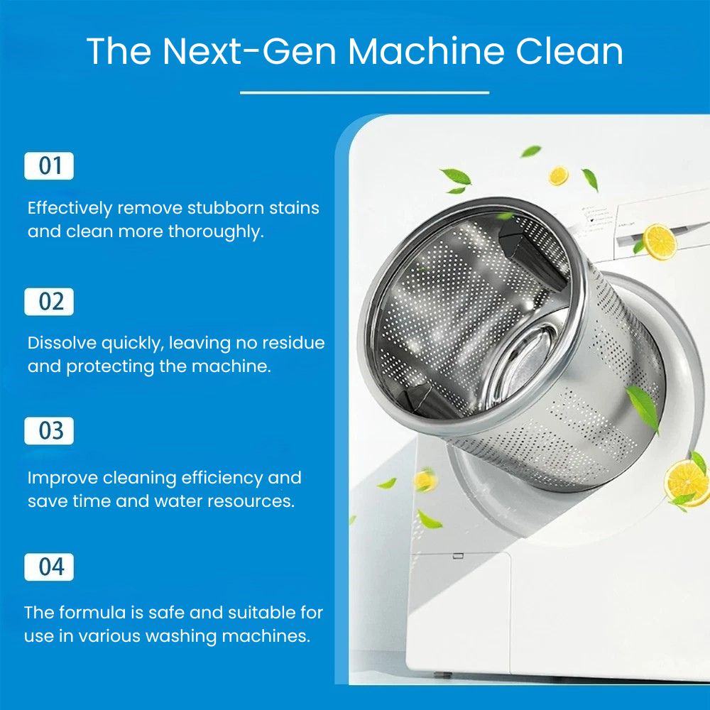 Washing Machine Cleaner Tablets (12Pcs)