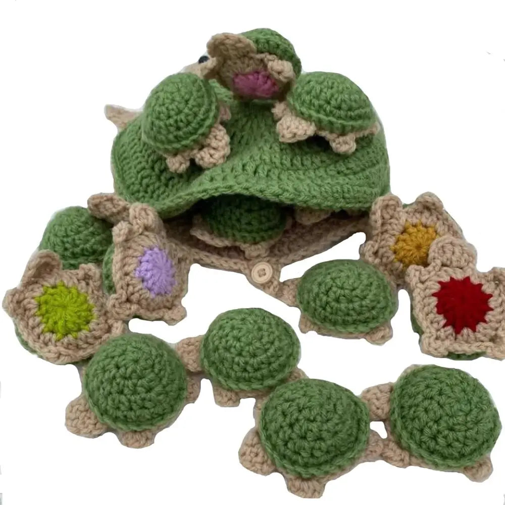 Turtle Crochet Memory Game - Memory Training - Turtle Memory Game