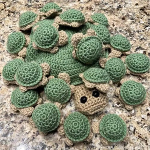 Turtle Crochet Memory Game - Memory Training - Turtle Memory Game