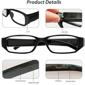 Ultra Hd Video Recording Camera Glasses 1080P