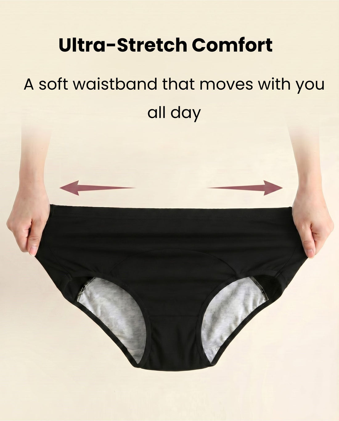 Day & Night Leakproof Briefs (2 + 1 Overnight Free)
