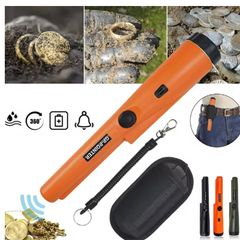 Handheld Pinpoint Metal Detector with LED Waterproof and Small Design