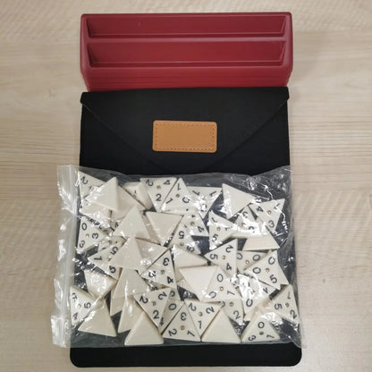Triangle Dominoes - Full Travel Triangle Dominoes Set 4186309820505-1