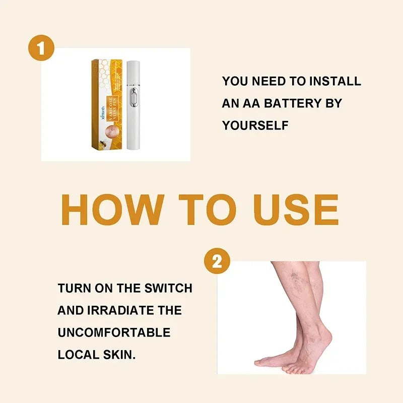 Set of 2 Varicose Spider Veins Removal Pens 250868