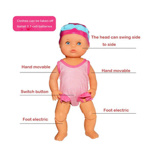 Waterproof Swimming Baby Doll - The Gift For Kids