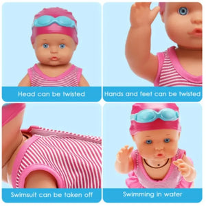 Waterproof Swimming Baby Doll - The Gift For Kids