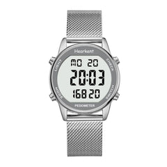 Waterproof Digital Pedometer Watch for Women Step & Calorie Tracker 36mm