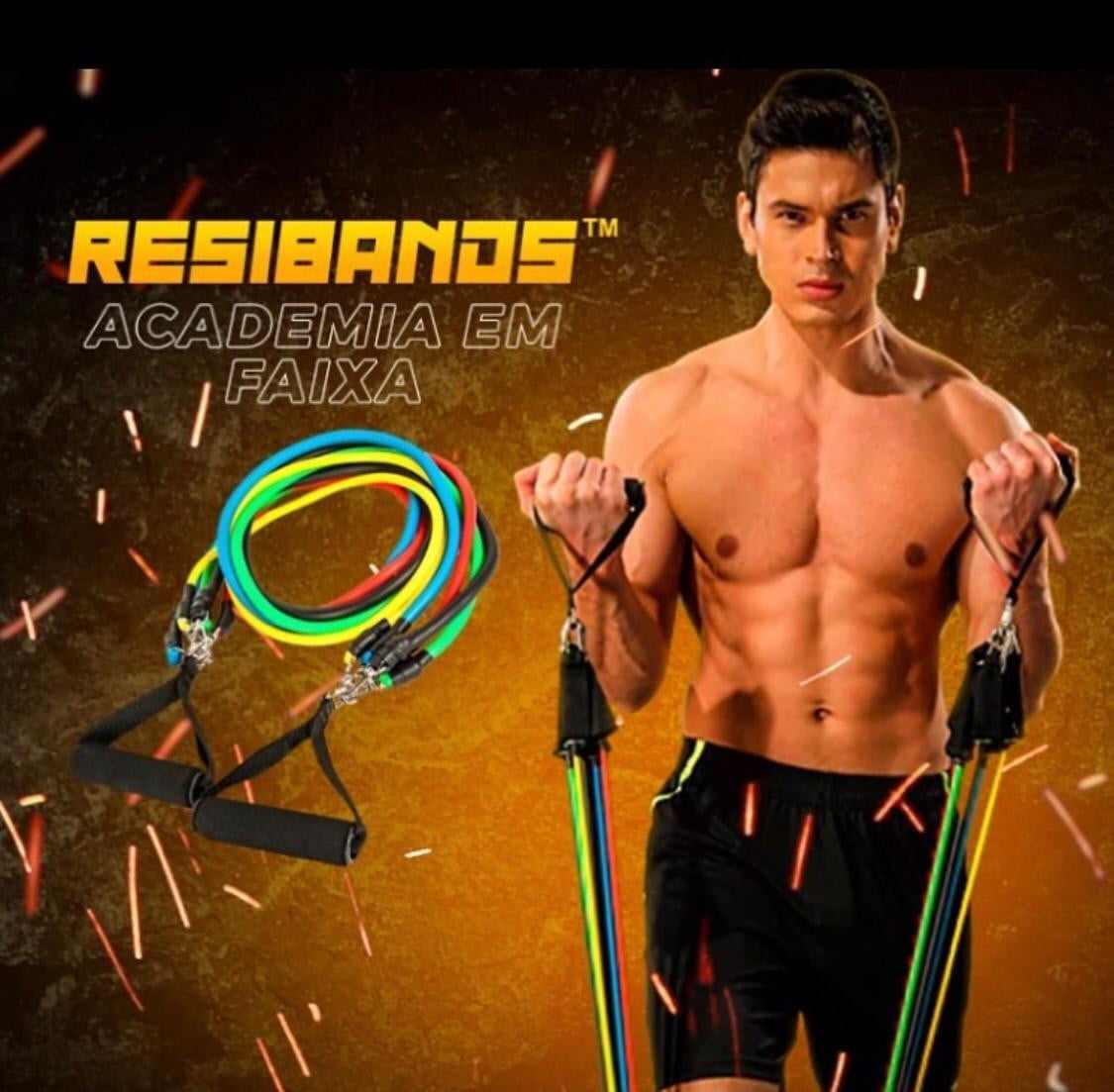 Fitness Resistance Band Set - Best At Home Gym