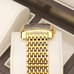 Women's Crystal Gold Bracelet Watch 28mm