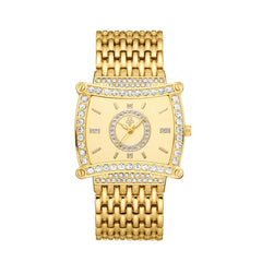 Women's Crystal Gold Bracelet Watch 28mm