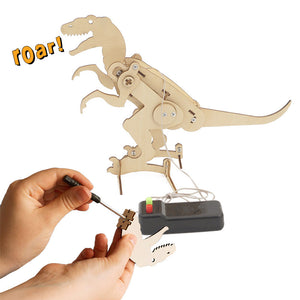 Wooden Dinosaur Assembly Stem Kit