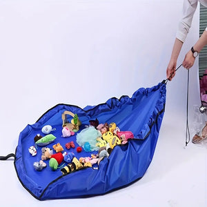 Multifunction Kids Toys Storage Bag With Play Mat