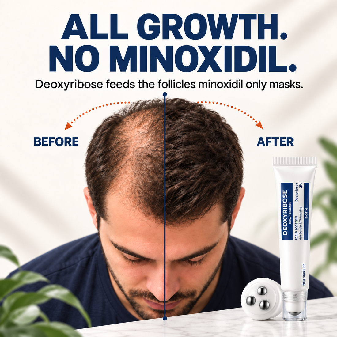 Deoxyribose Hair Growth Serum