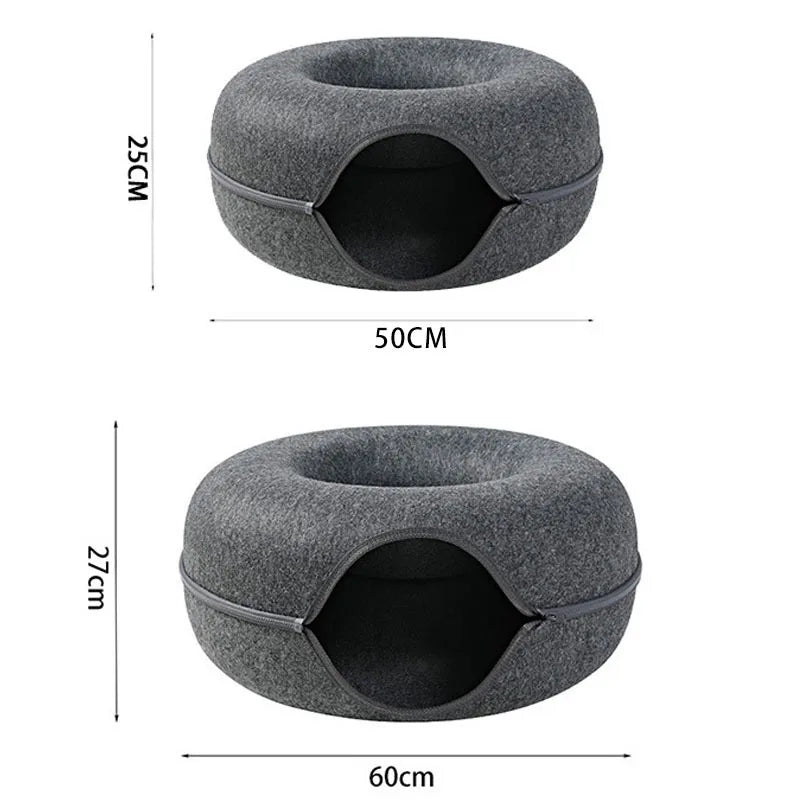 Cat Bed With Tunnel – Comfortable And Entertaining For Cats