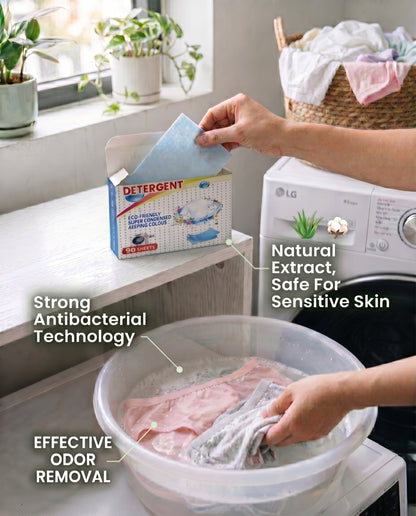 Combo Antibacterial Deodorising Laundry Sheets + Enzyme Underwear Stain Remover