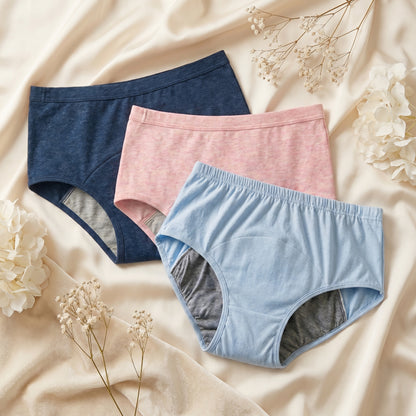Day-to-Night Leakproof Briefs (3-Pack)