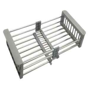 Stainless Steel Sink Drainer Rack – Expandable And Durable Design